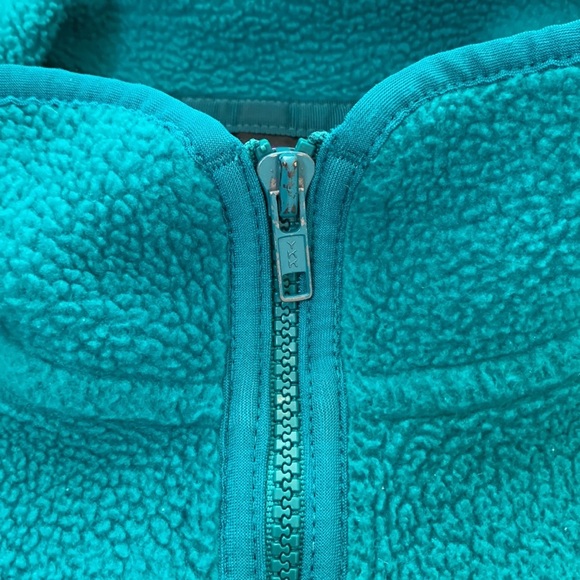 Patagonia Aqua Teal Vest Deep Pile Full Zip Retro X Fleece Vintage  Rare Sz S - Picture 7 of 17